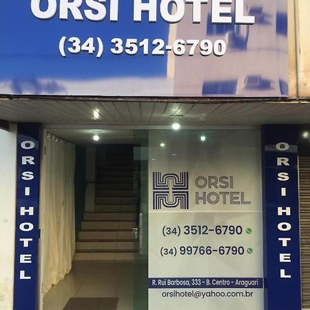 Orsi Hotel Арагуарі Екстер'єр фото