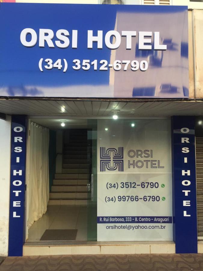 Orsi Hotel Арагуарі Екстер'єр фото